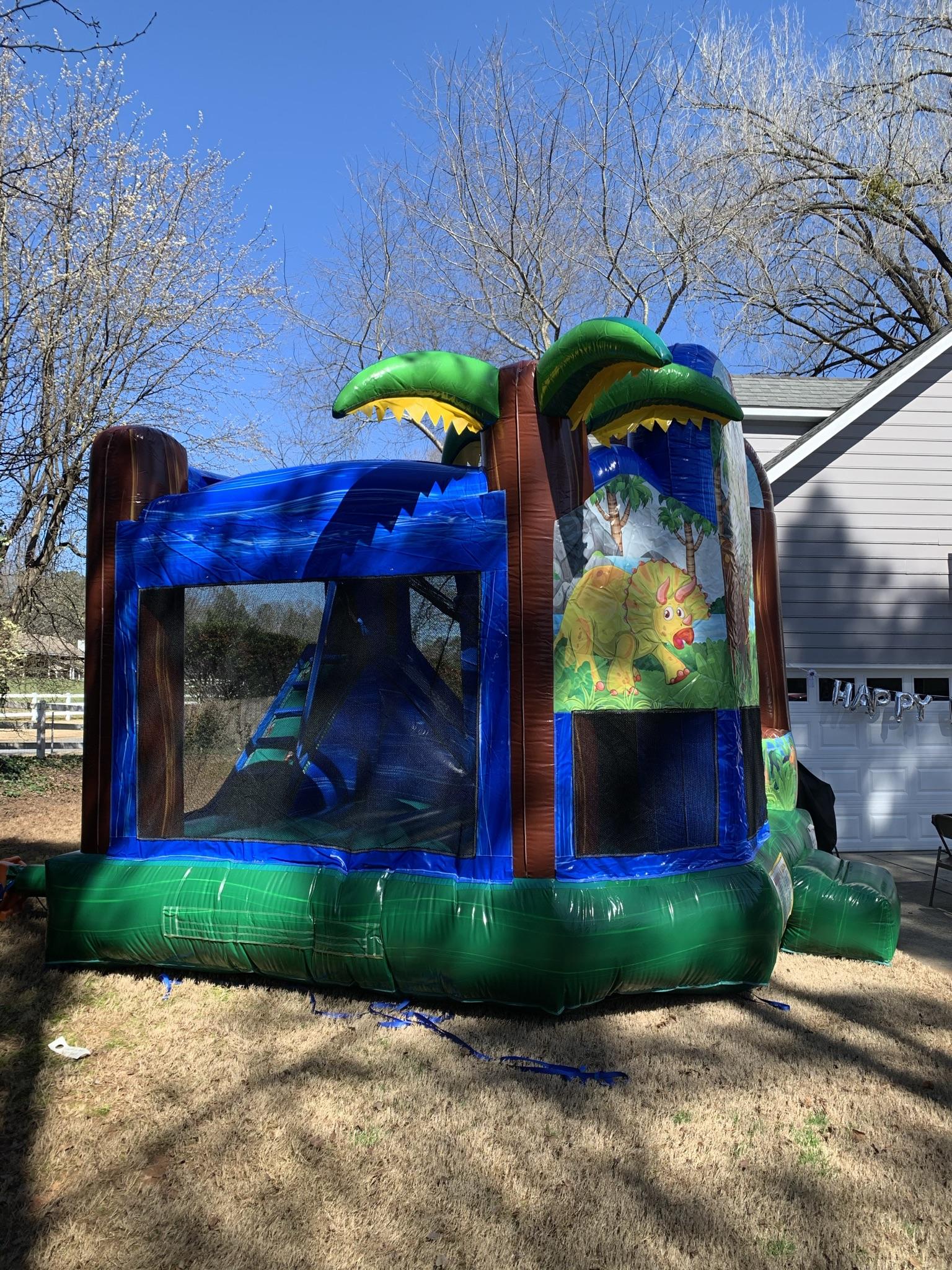 Dino World 4n1 Combo Jumpy Fun Bounce House Rentals