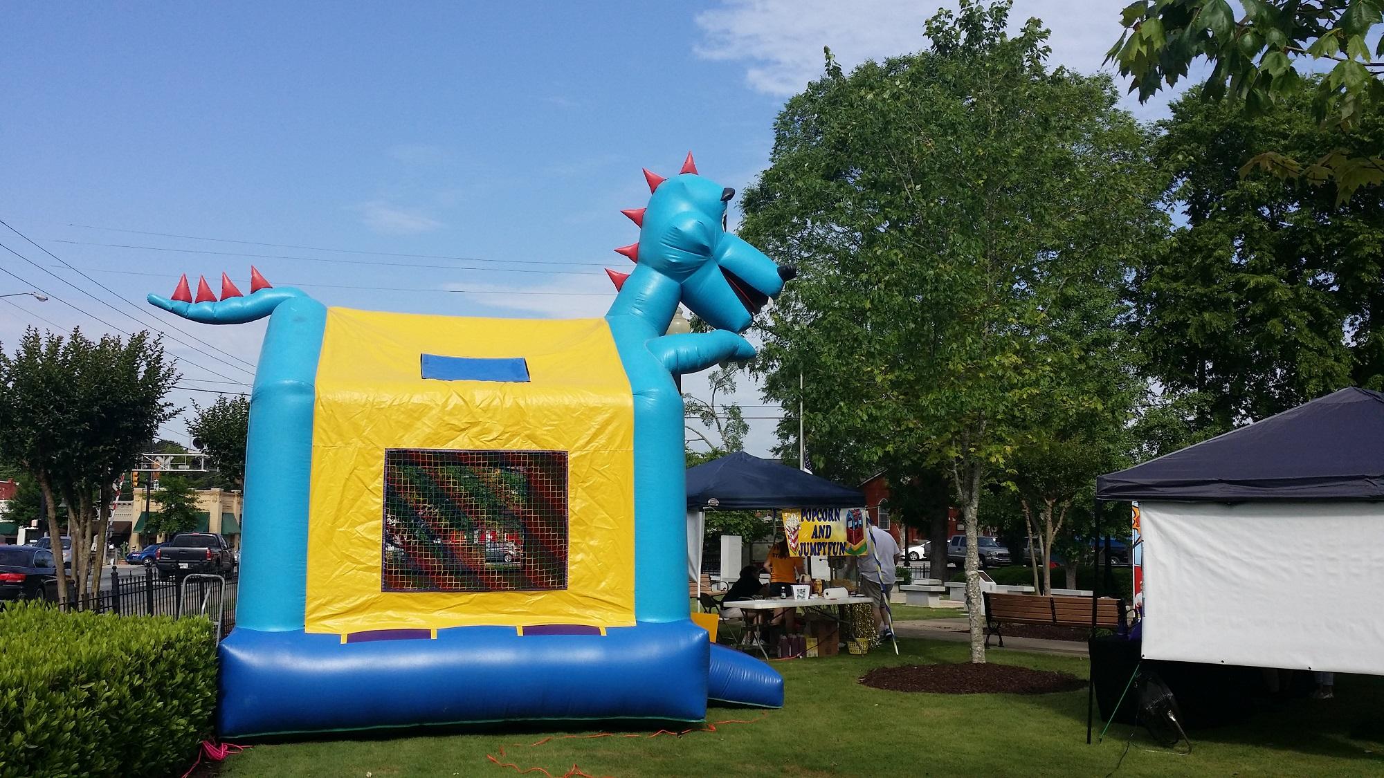 Blue Dinosaur jumper