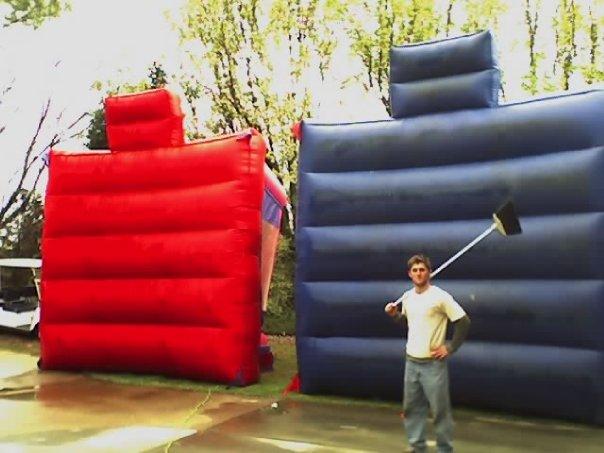 Cleaning Bounce Houses