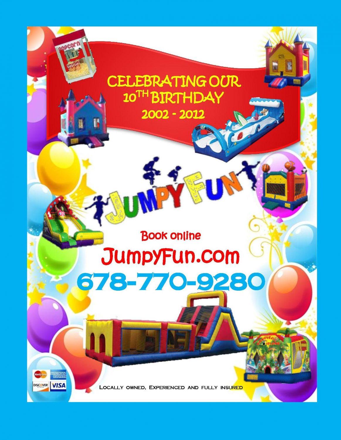 Jumpy Fun Postcard