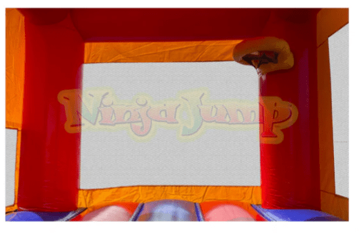 Bounce House with Basketball Hoop