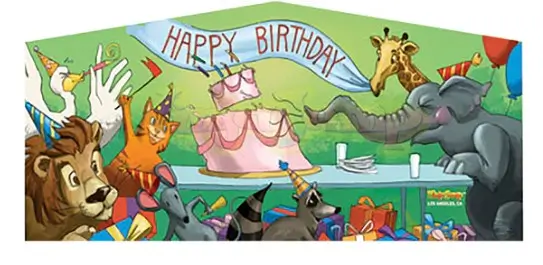 Happy Birthday Castle Bounce House